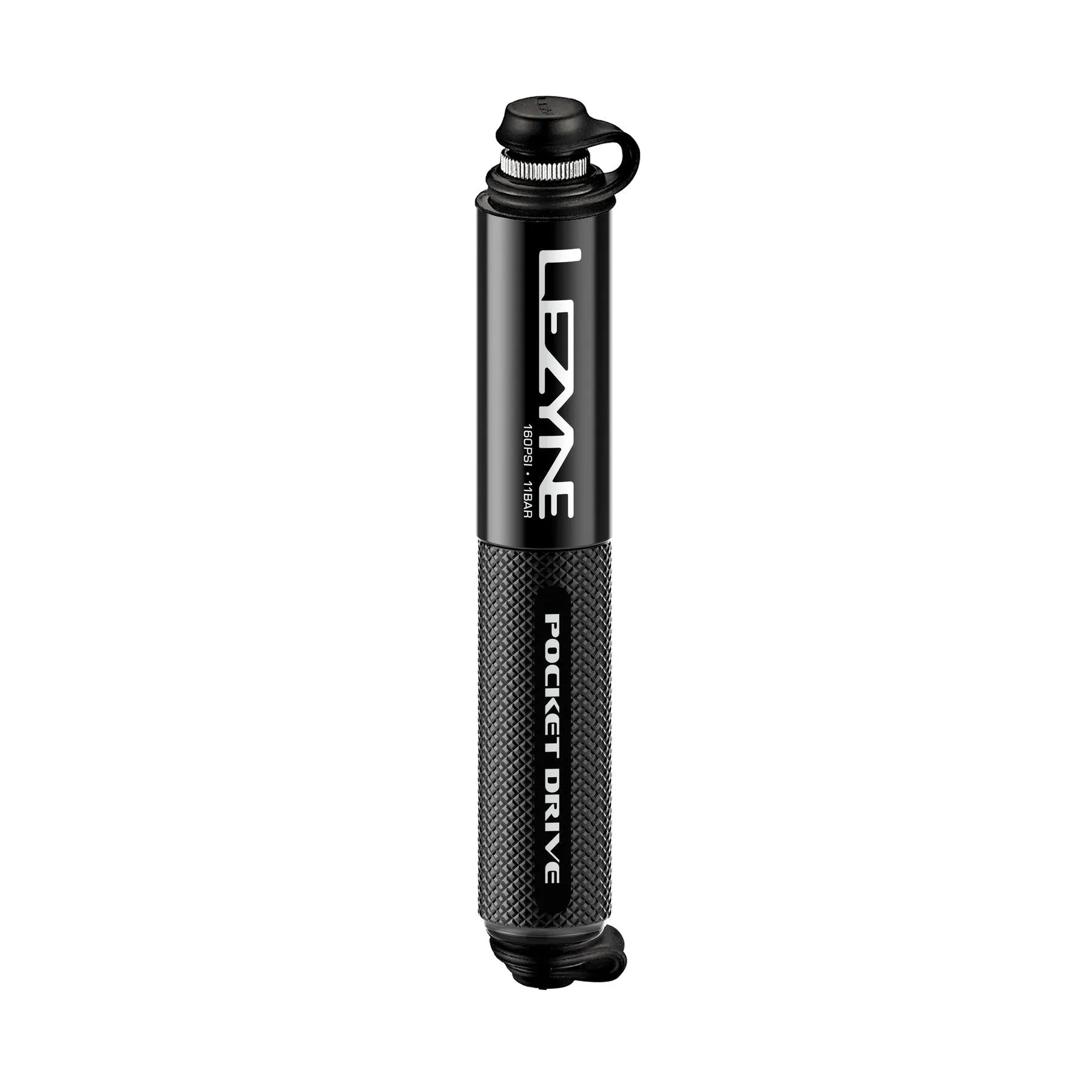 Lezyne Pocket Drive Compact Hand Pump (Black) | Cycling Gears Hub - Cycling Gears Hub