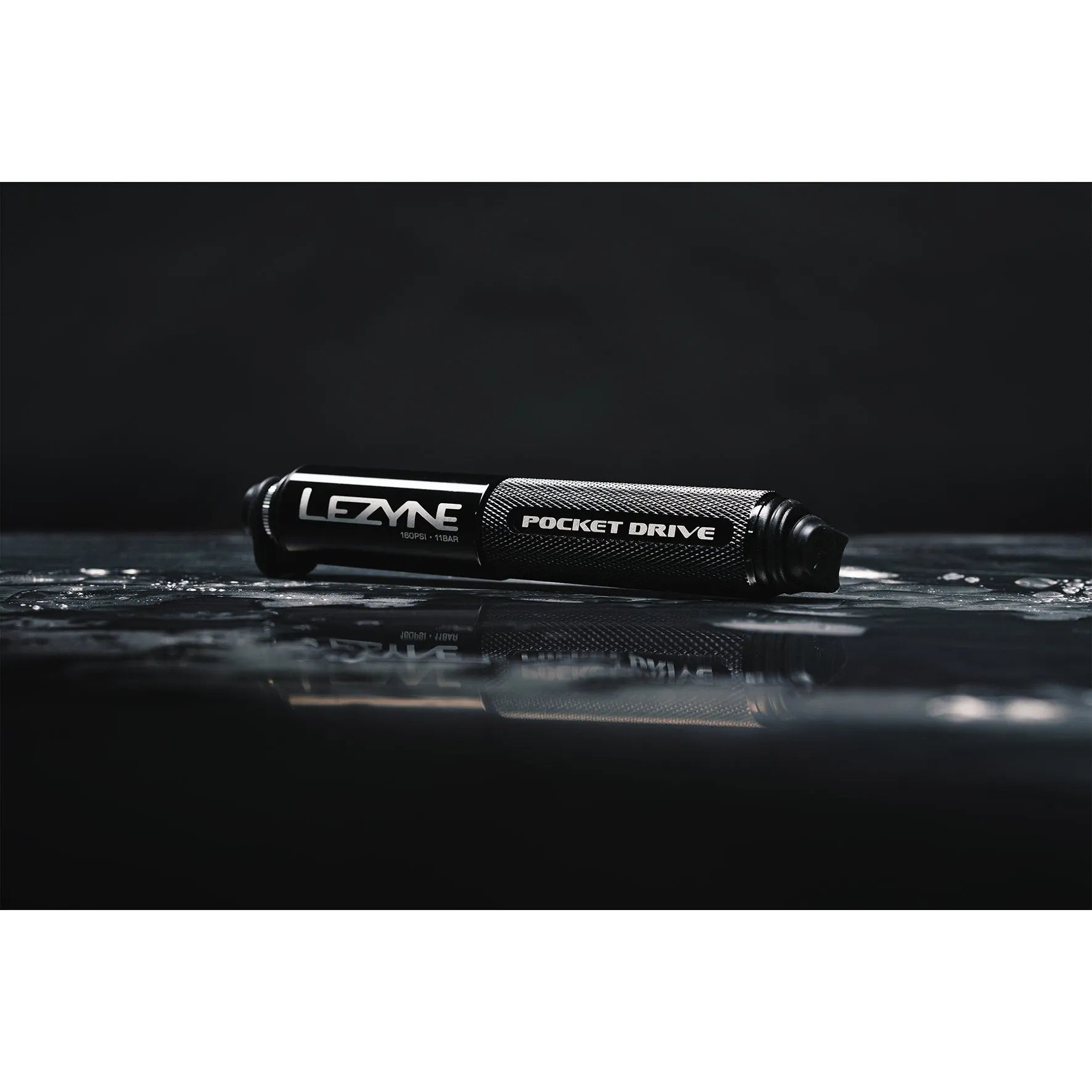 Lezyne Pocket Drive Compact Hand Pump (Black) | Cycling Gears Hub - Cycling Gears Hub