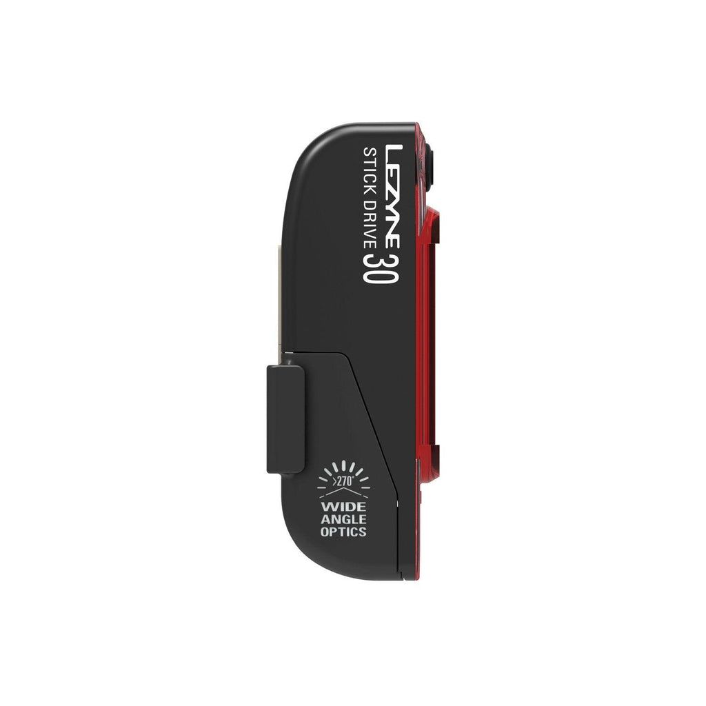 Lezyne Stick Drive 30 Rear Light (Black) | Cycling Gears Hub - Cycling Gears Hub
