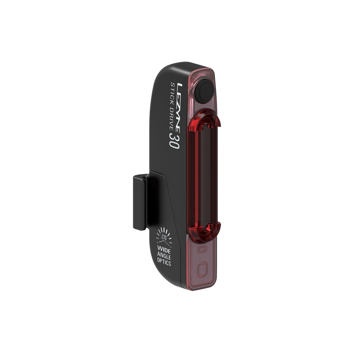 Lezyne Stick Drive 30 Rear Light (Black) | Cycling Gears Hub - Cycling Gears Hub
