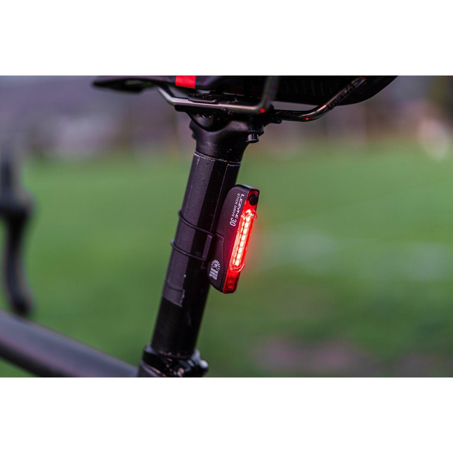 Lezyne Stick Drive 30 Rear Light (Black) | Cycling Gears Hub - Cycling Gears Hub