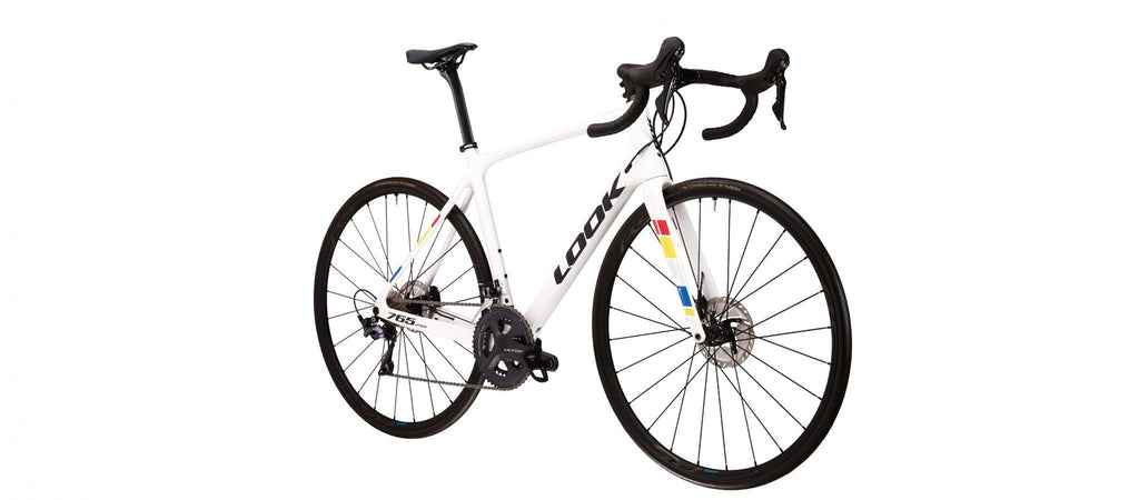 Look 765 Optimum Disc Brake (Proteam White Glossy) | Cycling Gears Hub - Cycling Gears Hub