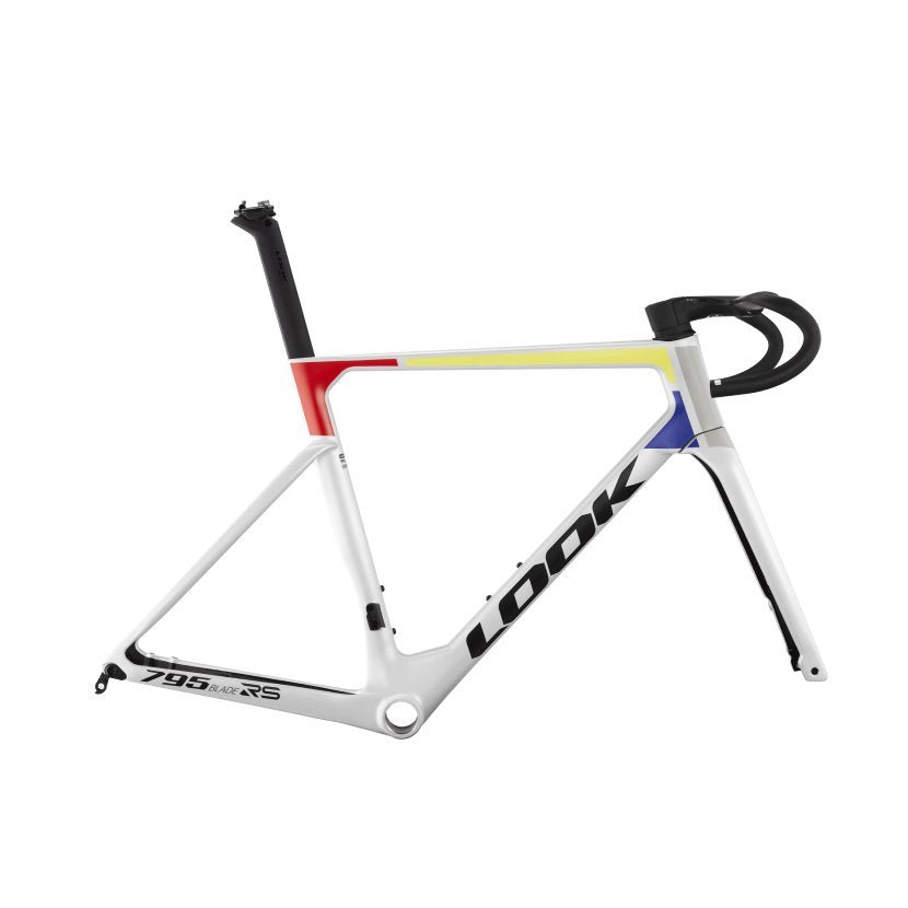 Look 795 BladeRS Iconic Edition Frameset (Iconic Platinum White) | Cycling Gears Hub - Cycling Gears Hub