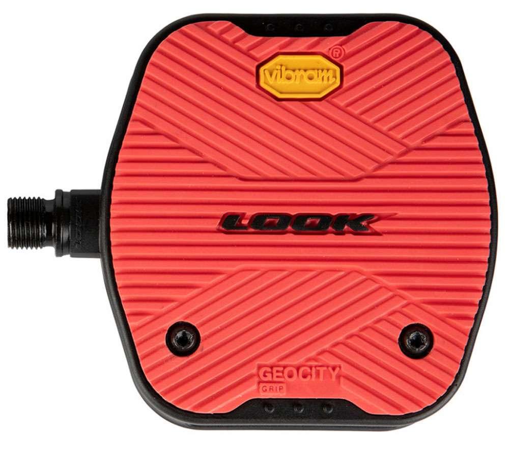 Look Geocity Platform Pedal (Red) | Cycling Gears Hub - Cycling Gears Hub
