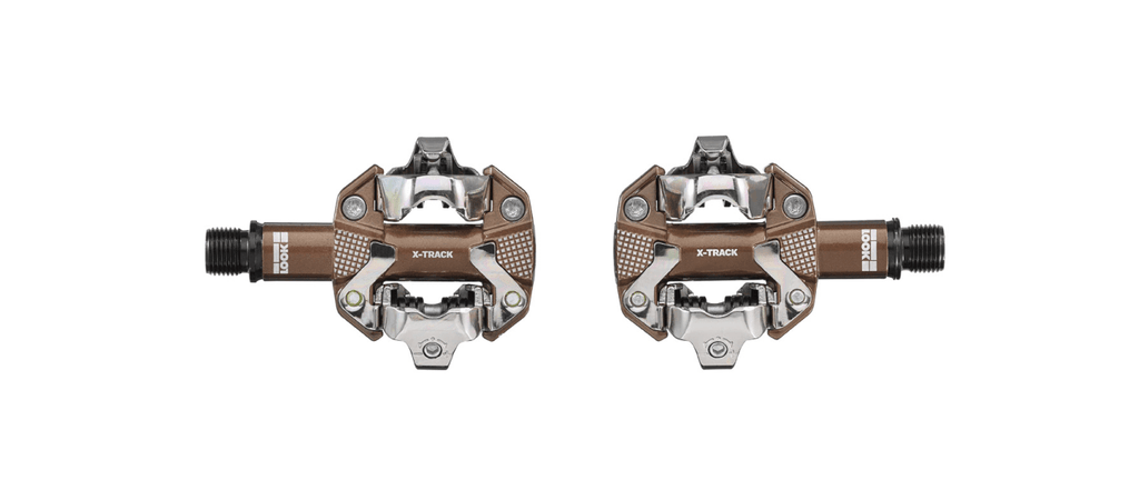 Look X - track Gravel Edition Clipless Pedal (Bronze) | Cycling Gears Hub - Cycling Gears Hub