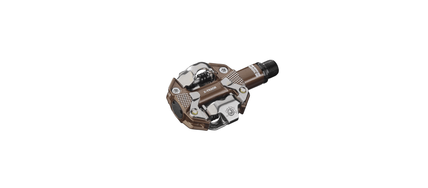 Look X - track Gravel Edition Clipless Pedal (Bronze) | Cycling Gears Hub - Cycling Gears Hub