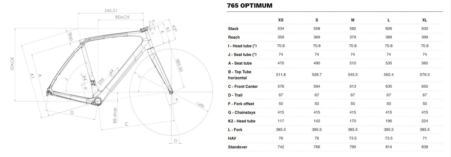 Look 765 Optimum Disc Brake Frameset (Glossy Black) | Cycling Gears Hub