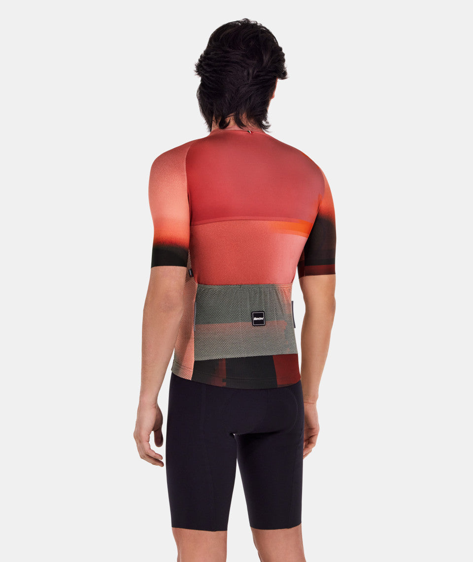 Santini Luce Unisex Cycling Jersey (Vineyard) | Cycling Gears Hub