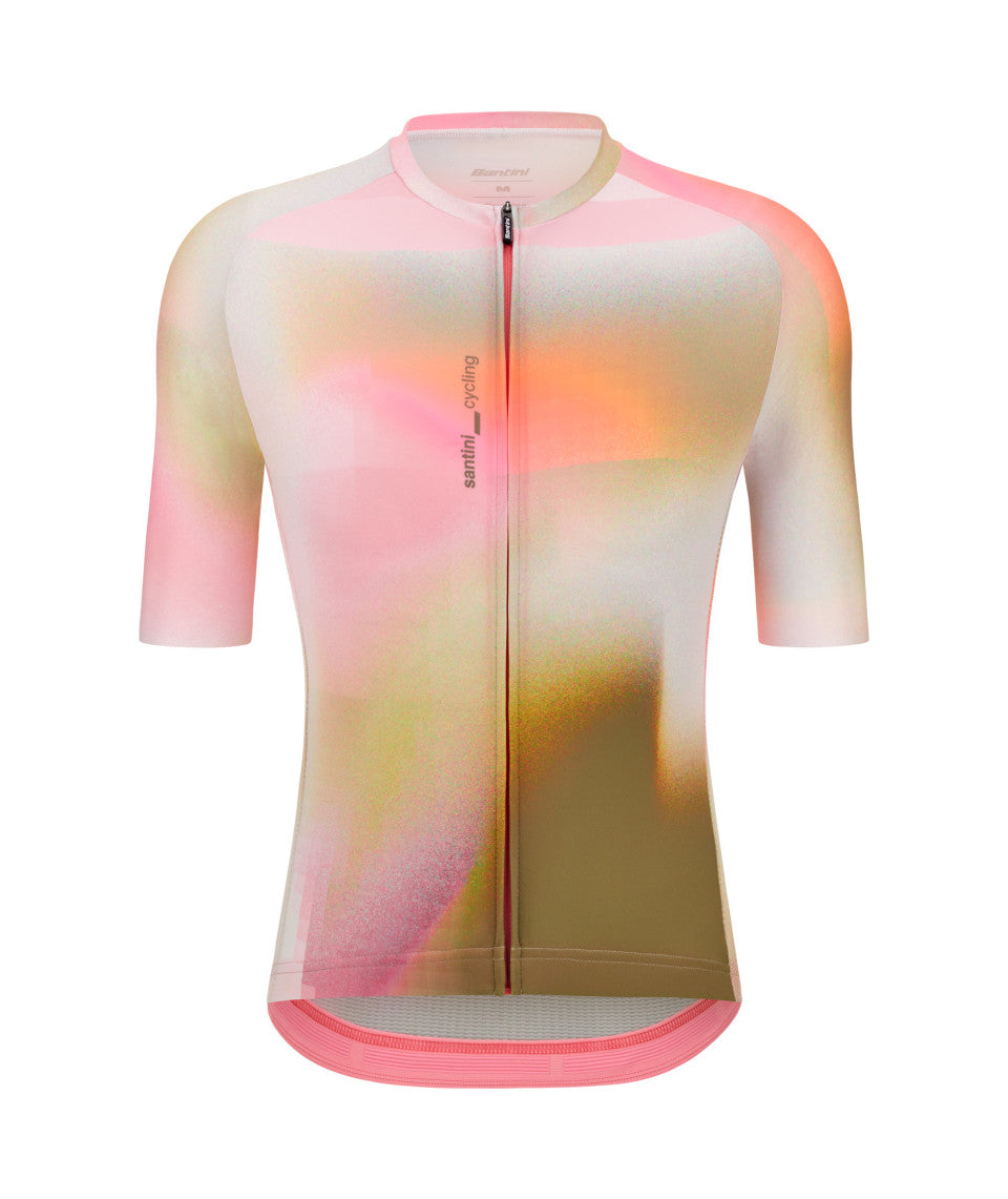 Santini Luce Unisex Cycling Jersey (Pink) | Cycling Gears Hub