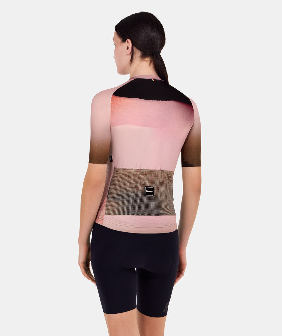 Santini Luce Unisex Cycling Jersey (Beige) | Cycling Gears Hub