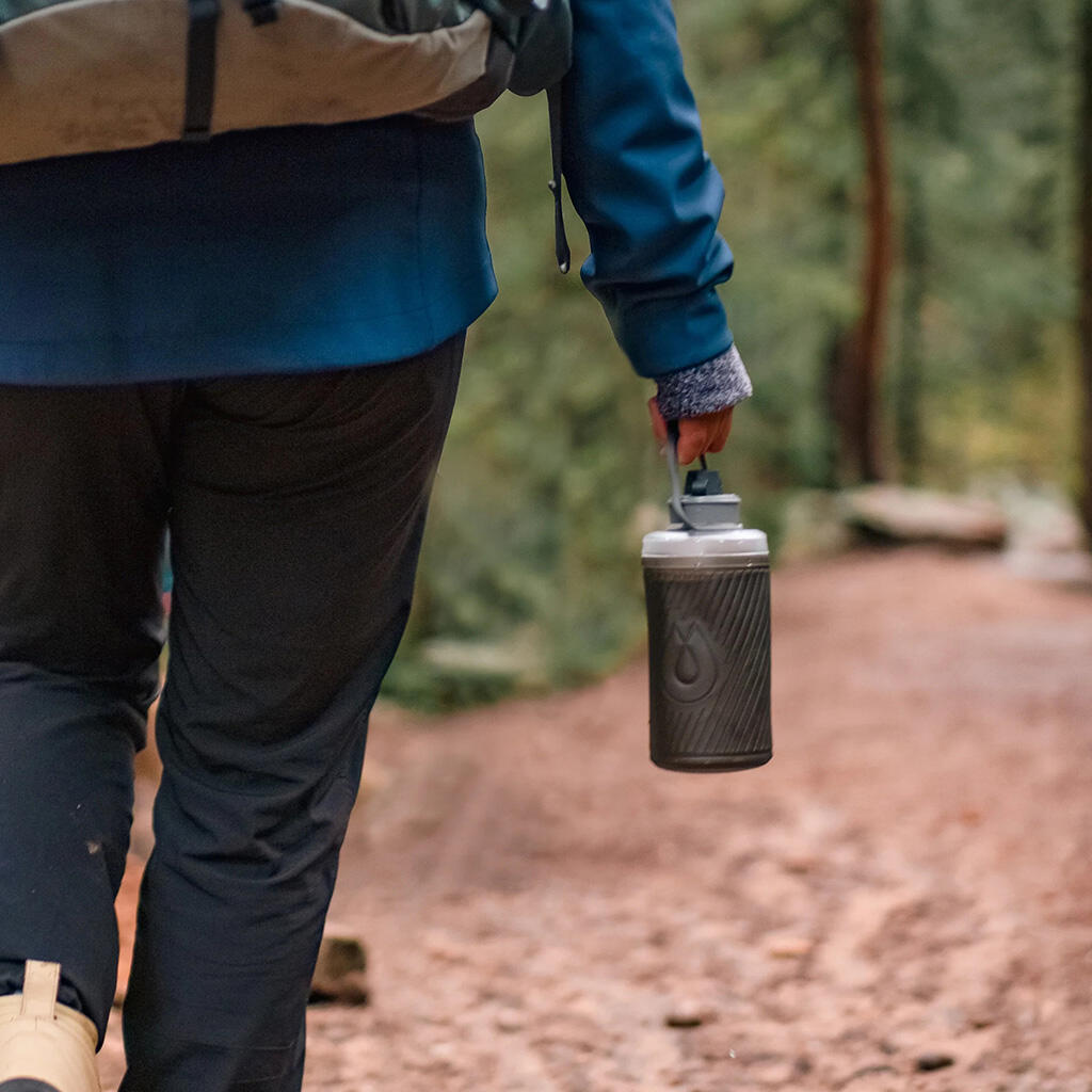 Hydrapak Flux Flexible Bottle – Mammoth Grey