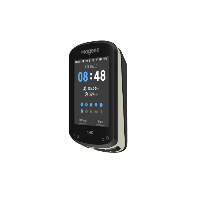 Magene C506SE GPS Bike Computer – Color Display, Wi - Fi & Bluetooth, Navigation, Indoor Trainer Compatible (Black) - Cycling Gears Hub