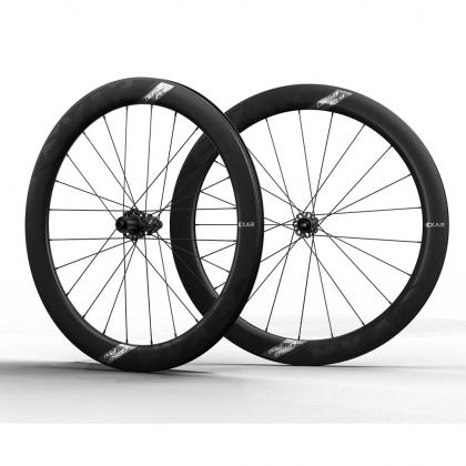Magene EXAR Pro DB58 Carbon Tubeless Ready Disc Brake Wheel - Shimano (Black) | Cycling Gears Hub - Cycling Gears Hub