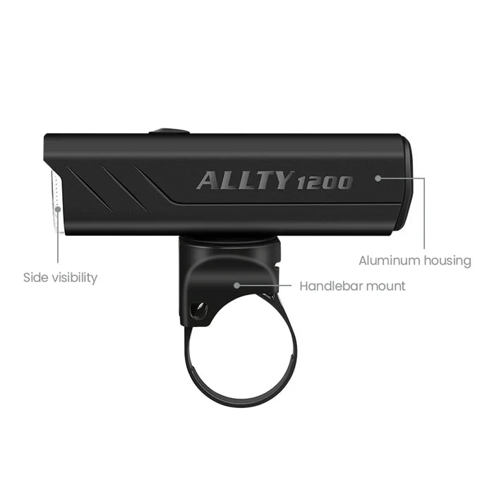 Magicshine ALLTY 1200 Front Light (Black) | Cycling Gears Hub - Cycling Gears Hub