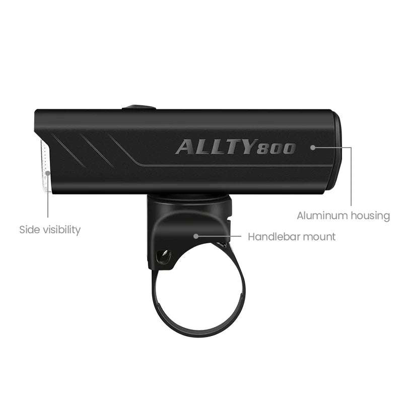 Magicshine Allty 800 V2.0 Front Light (Black) | Cycling Gears Hub - Cycling Gears Hub