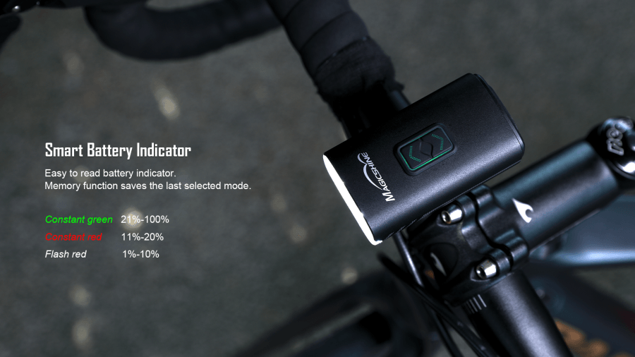 Magicshine Ray 800 Front Light (Black) | Cycling Gears Hub - Cycling Gears Hub