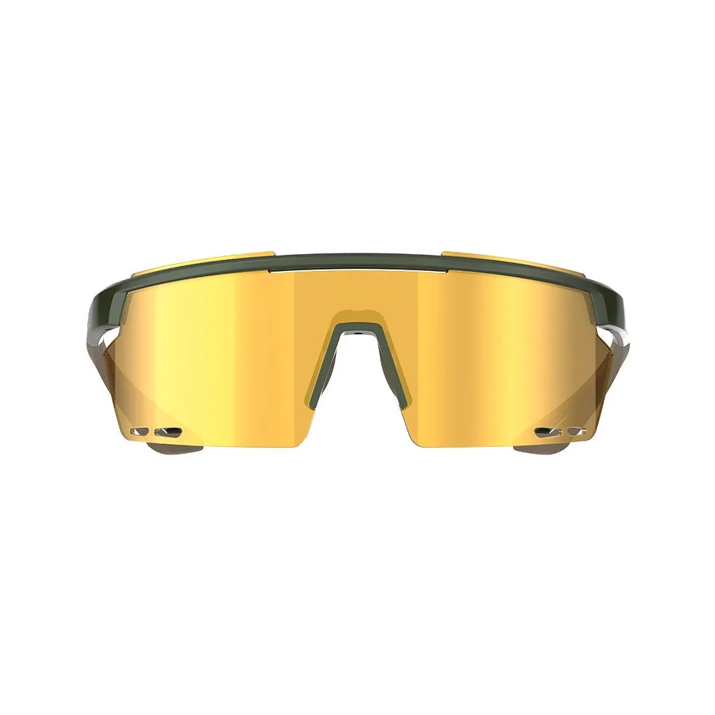 Magicshine Rouler Coated Photochromic Sports Sunglasses (Green/Brown) | Cycling Gears Hub - Cycling Gears Hub