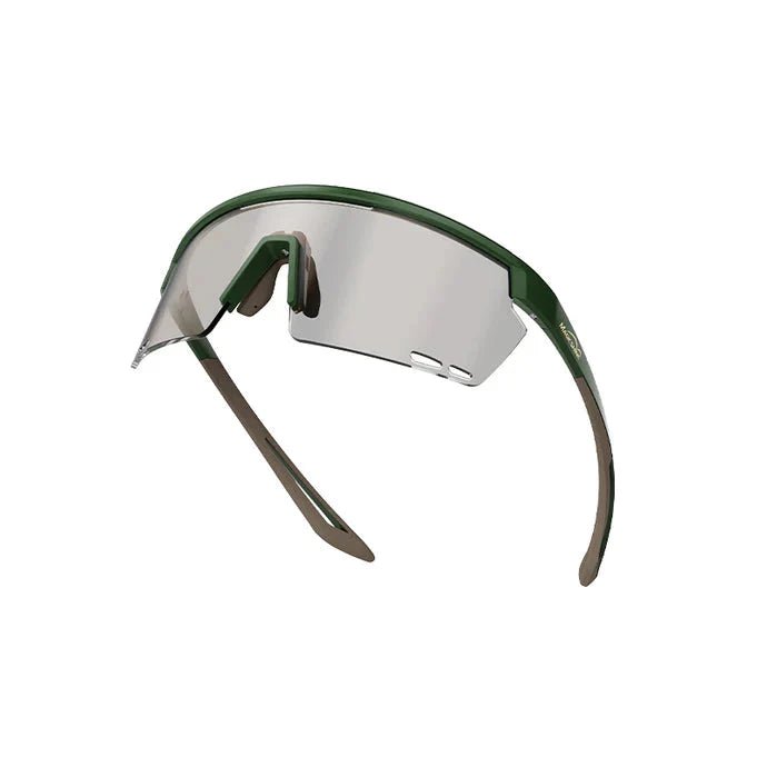 Magicshine Rouler Photochromic Sports Sunglasses (Matt Green/Brown) | Cycling Gears Hub - Cycling Gears Hub