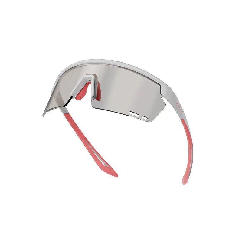 Magicshine Rouler Photochromic Sports Sunglasses (White/Pink) | Cycling Gears Hub - Cycling Gears Hub