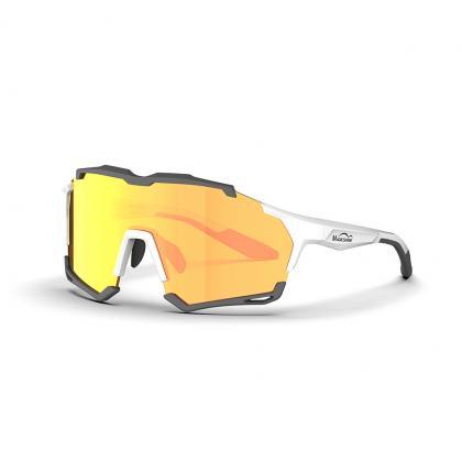 Magicshine Versatile Classic Sport Sunglasses (Gold/Clear) | Cycling Gears Hub