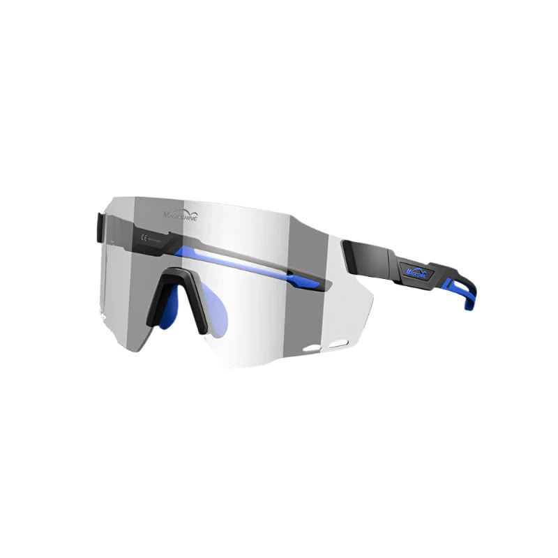 Magicshine Windbreaker Photochromatic Sport Sunglasses (Transparent/Lake Placid Blue) | Cycling Gears Hub - Cycling Gears Hub