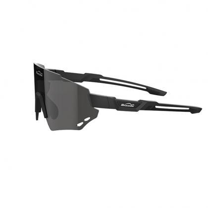Magicshine Windbreaker Polarized Sport Sunglasses (Black) | Cycling Gears Hub