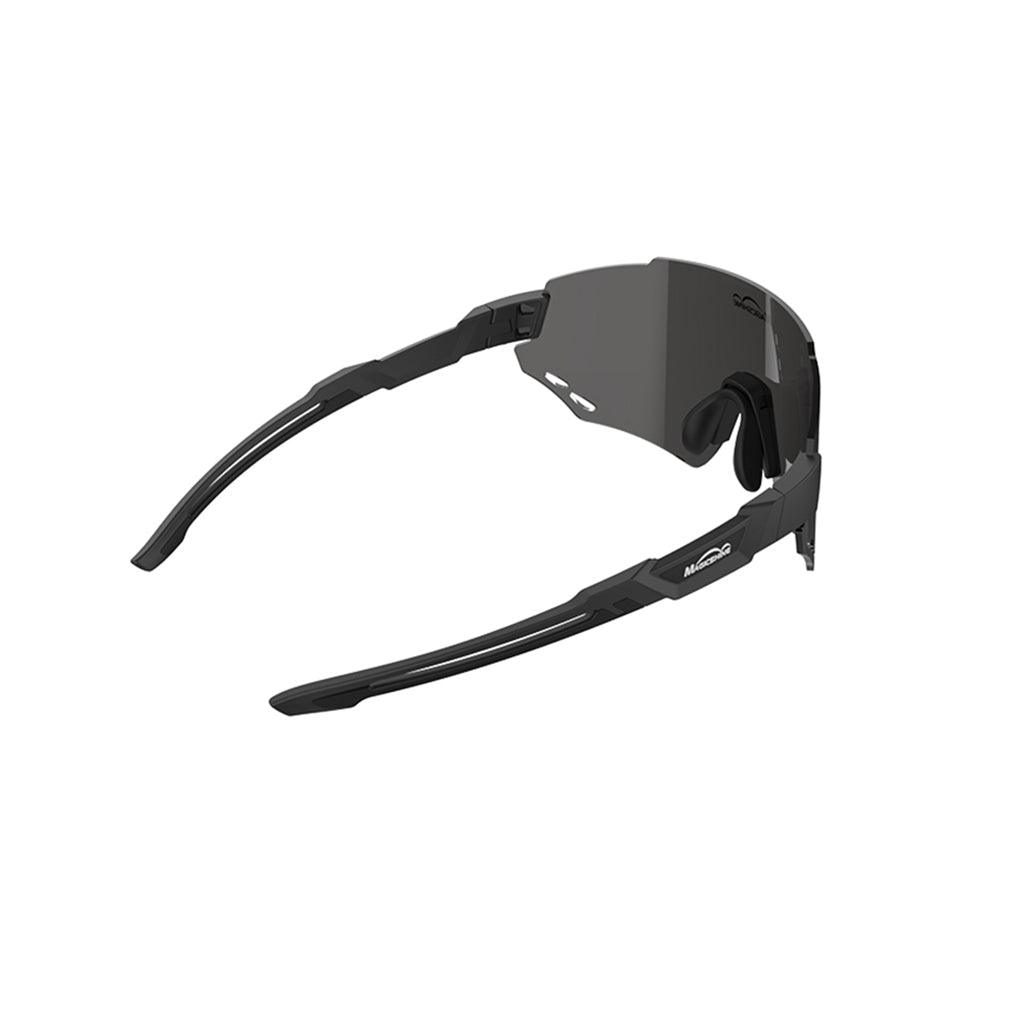 Magicshine Windbreaker Polarized Sport Sunglasses (Black) | Cycling Gears Hub