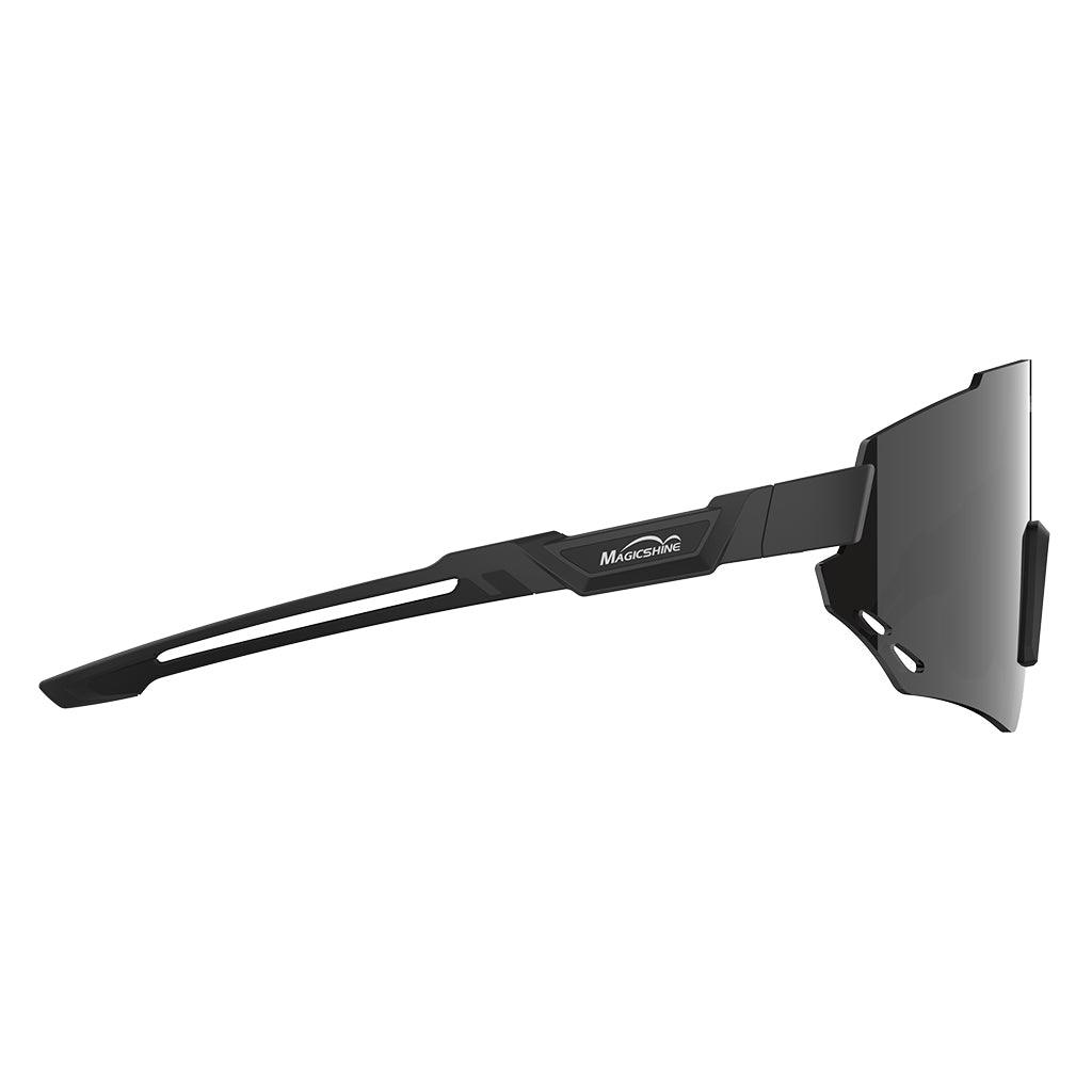 Magicshine Windbreaker Polarized Sport Sunglasses (Black) | Cycling Gears Hub