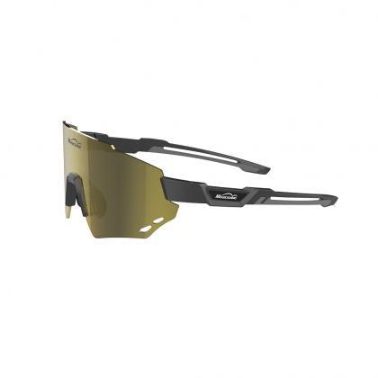 Magicshine Windbreaker Polarized Sport Sunglasses (Gold) | Cycling Gears Hub