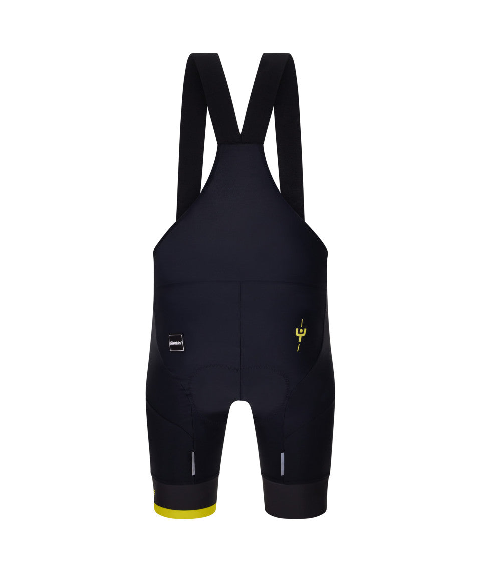 Santini MJ Col De La Madeleine Men's Cycling Bibshorts (Black) | Cycling Gears Hub