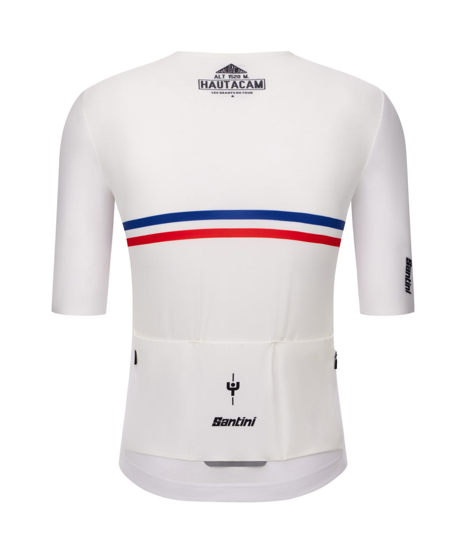 Santini Maillot Jaune Hautacam Unisex Cycling Jersey (Print) | Cycling Gears Hub