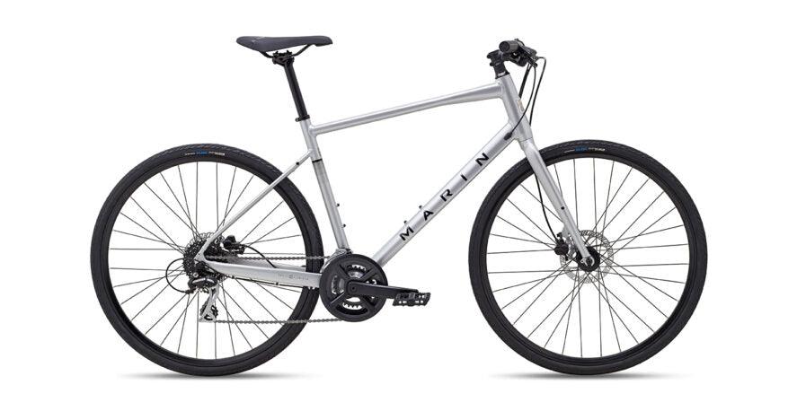 Marin Fairfax 2 (Silver/Black) | Cycling Gears Hub