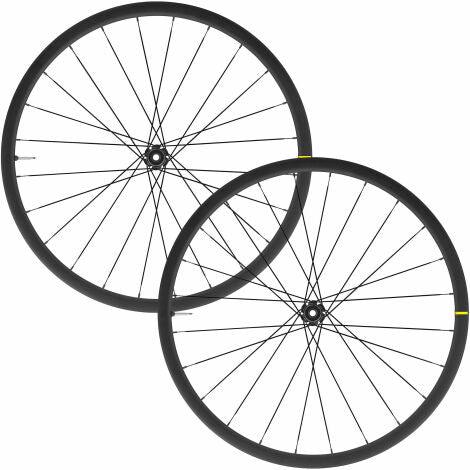 Mavic Cosmic Elite Aluminium Tubeless Disc Brake Wheel - Shimano/Sram (Black) | Cycling Gears Hub - Cycling Gears Hub