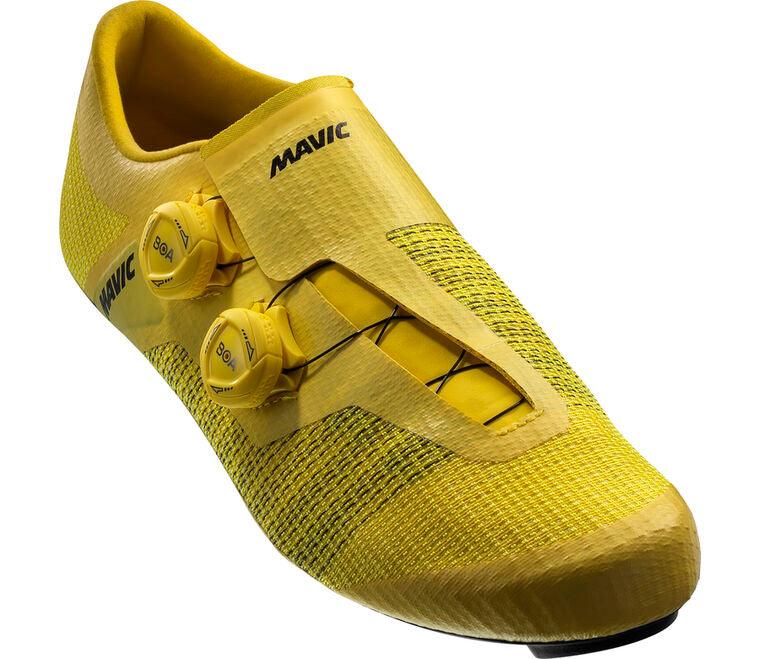 Mavic Cosmic Ultimate III Road Cycling Shoes (Yellow) | Cycling Gears Hub