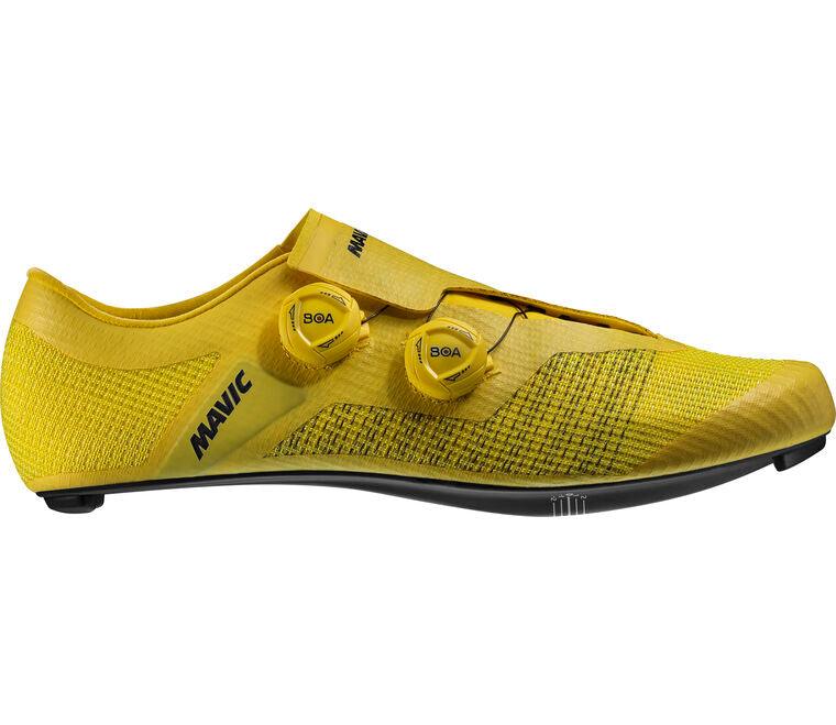 Mavic Cosmic Ultimate III Road Cycling Shoes (Yellow) | Cycling Gears Hub