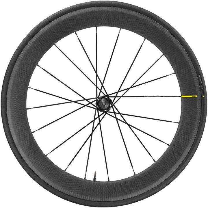 Mavic Ecllipse Pro Carbon Tubeless Rim Brake Wheel (Black) | Cycling Gears Hub - Cycling Gears Hub
