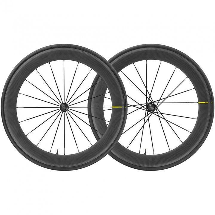 Mavic Ecllipse Pro Carbon Tubeless Rim Brake Wheel (Black) | Cycling Gears Hub - Cycling Gears Hub