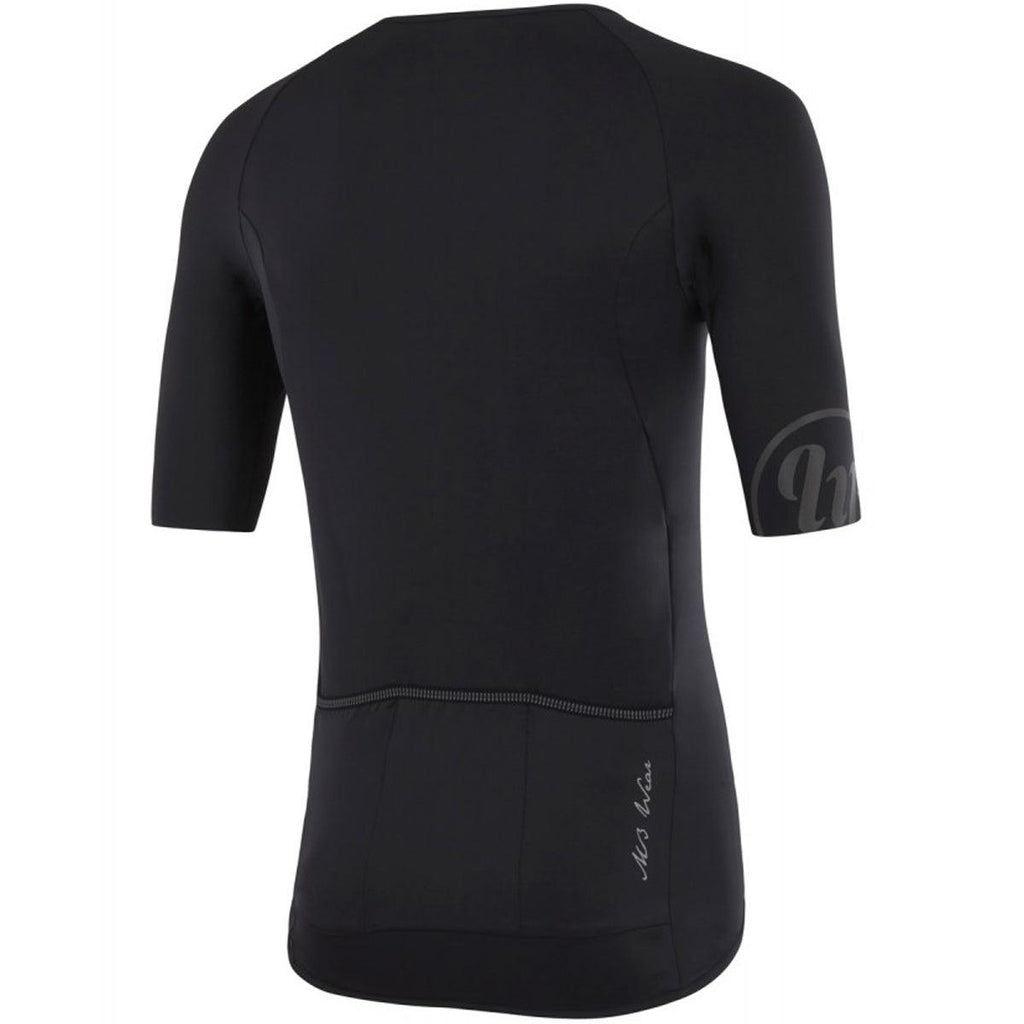 MB Wear Comfort Mens Cycling Jersey (Black) | Cycling Gears Hub