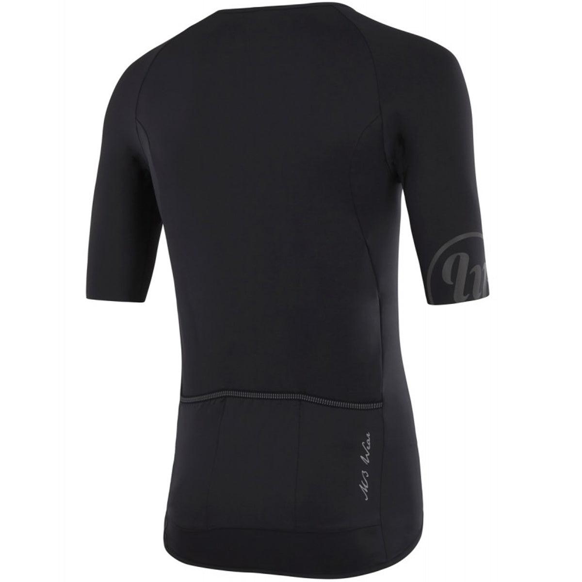 MB Wear Comfort Mens Cycling Jersey (Black) | Cycling Gears Hub
