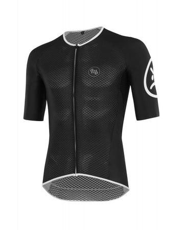 MB Wear UltraLight Smile Mens Cycling Jersey (Black) | Cycling Gears Hub