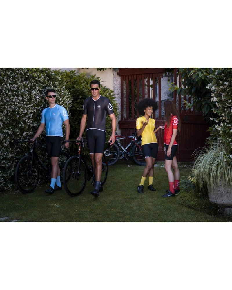 MB Wear UltraLight Smile Mens Cycling Jersey (Black) | Cycling Gears Hub