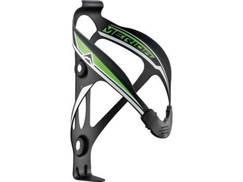 Merida Alloy Friction Bottle Cage (Black/Green/White) | Cycling Gears Hub