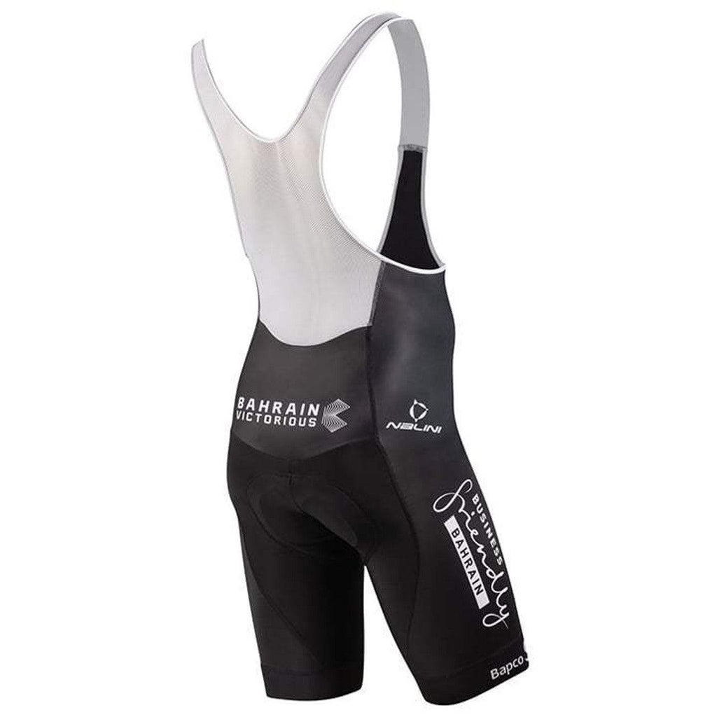 Merida Bahrain Victorious Bapco Mens Cycling Bibshort | Cycling Gears Hub