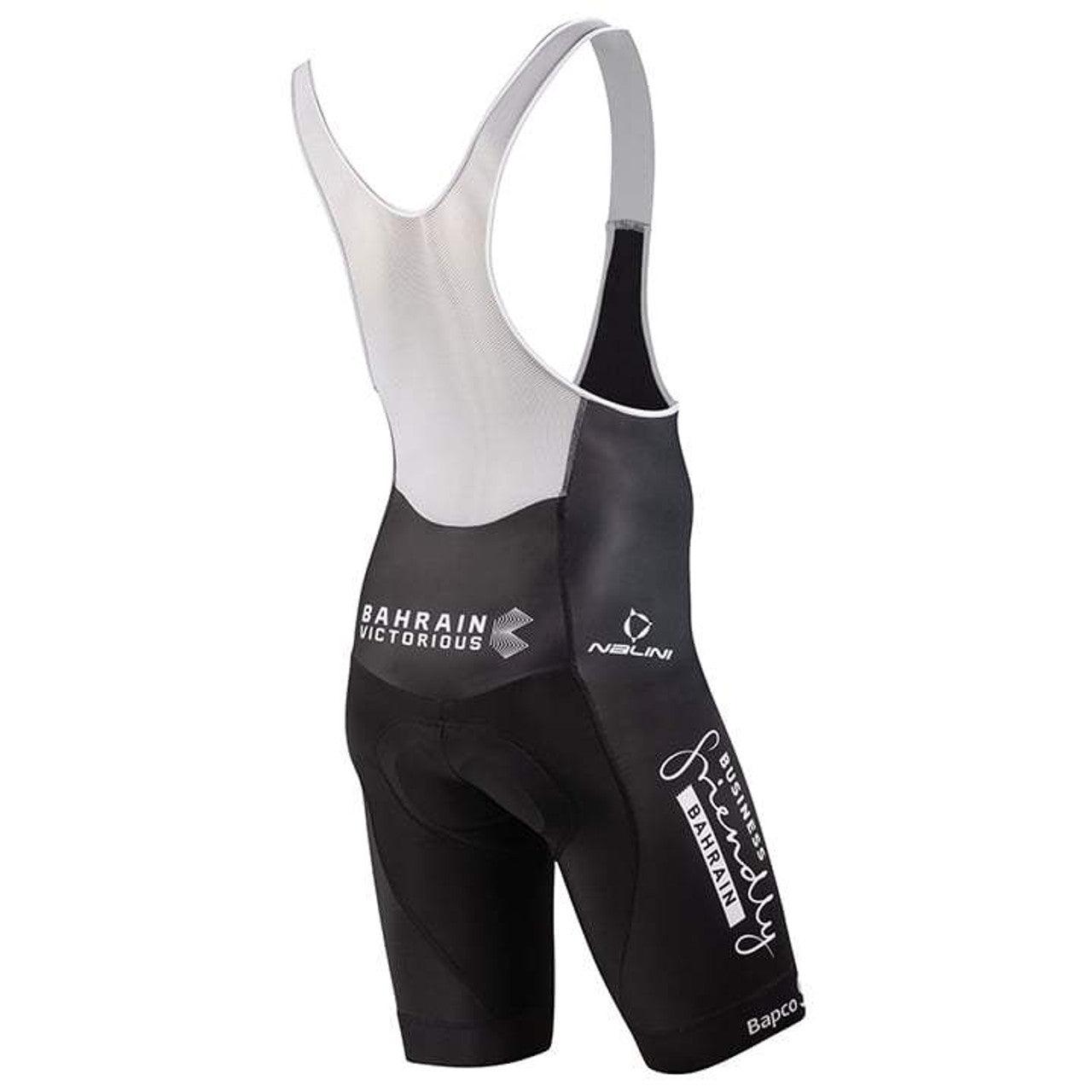 Merida Bahrain Victorious Bapco Mens Cycling Bibshort | Cycling Gears Hub - Cycling Gears Hub
