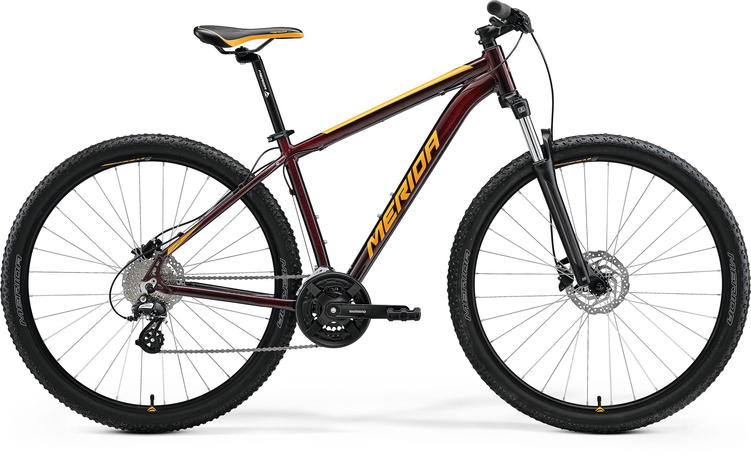 Merida Big.Nine 15 (Burgundy Red/Orange) | Cycling Gears Hub