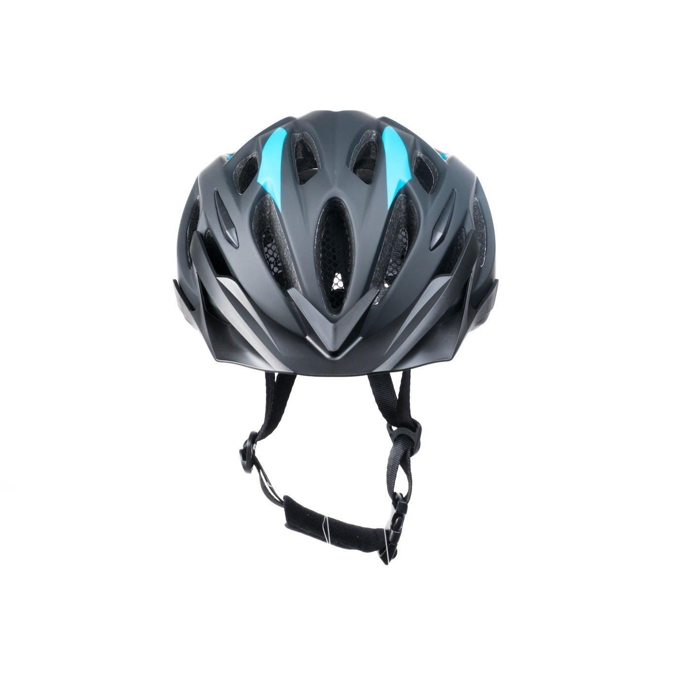 Merida Charger KJ201-A-1 MTB Cycling Helmet (Matt Black/Blue) | Cycling Gears Hub