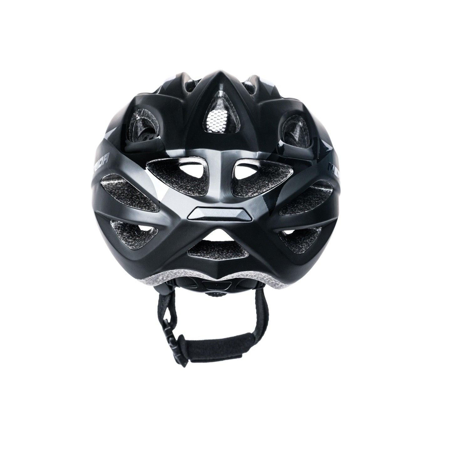 Merida Charger KJ201-A-1 MTB Cycling Helmet (Matt Black/Shiny Black) | Cycling Gears Hub
