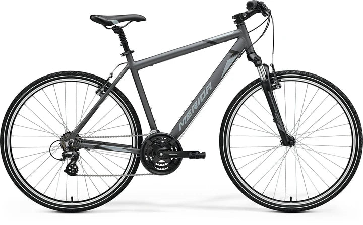 MERIDA CROSSWAY 10 V Kit Frame – Silk Dark Silver (Grey/Black)