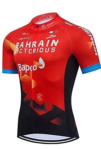 Merida S/S Bahrain Victorioua Bapko Mens Cycling Jersey | Cycling Gears Hub