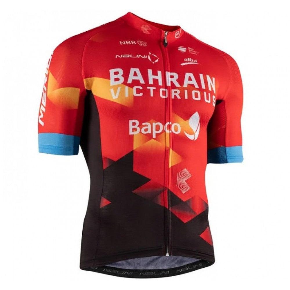 Merida S/S Bahrain Victorioua Bapko Mens Cycling Jersey | Cycling Gears Hub